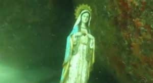 Leia mais sobre o artigo Estátua intacta de santa é encontrada no fundo do mar na Ilha do Arvoredo