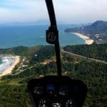 passeio de helicóptero em Florianópolis