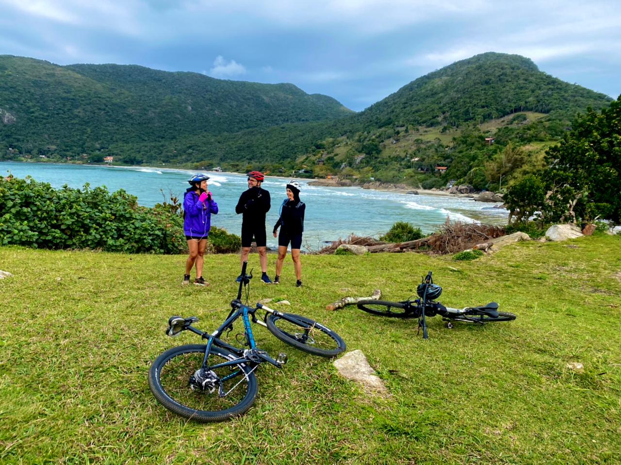 Trilha de Bike Florianópolis - Passa por 8 Praias  
