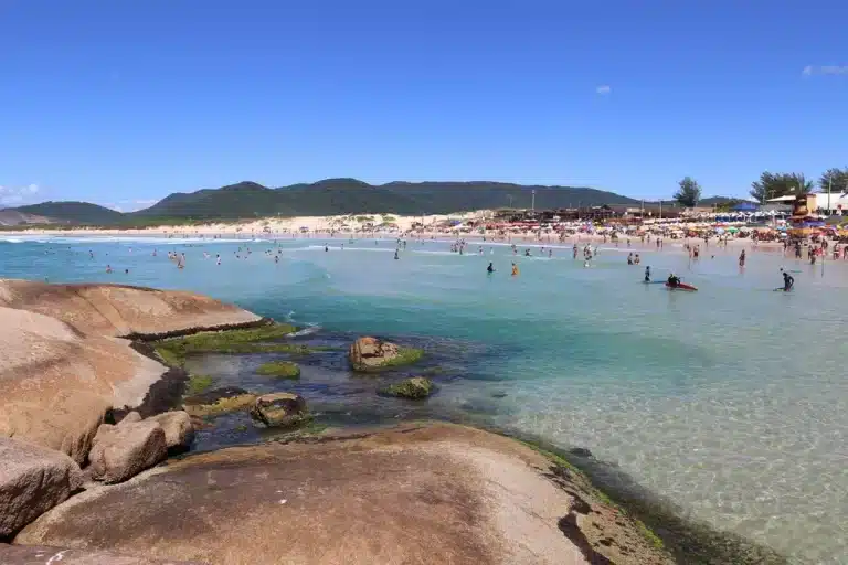 Praia Joaquina em Florianópolis